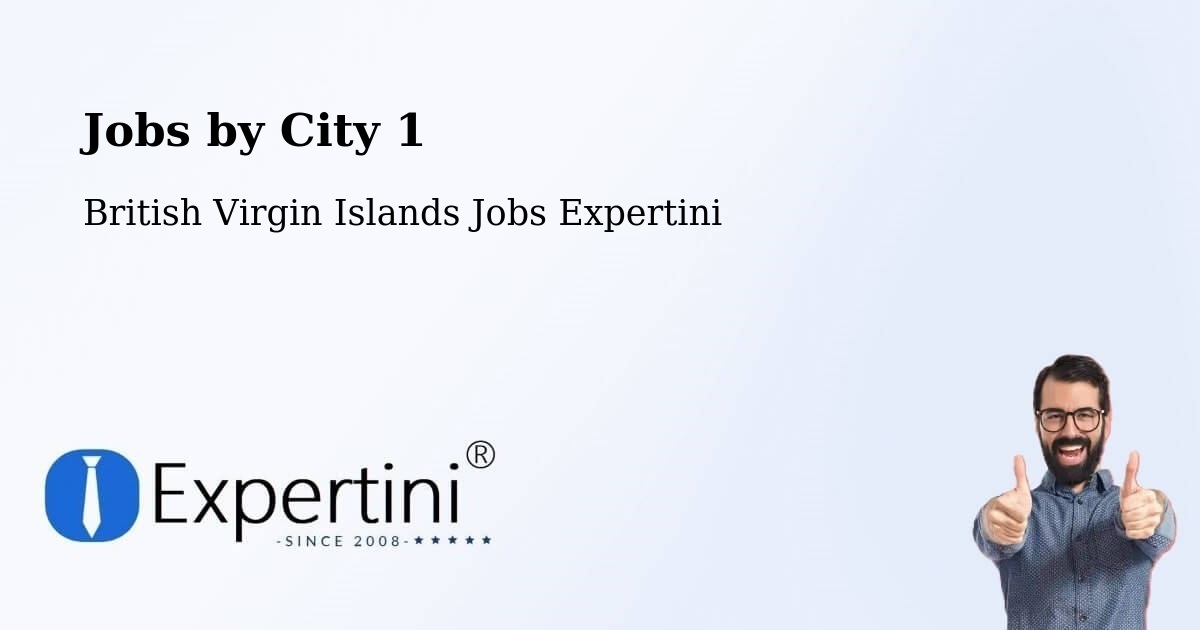 City Jobs in British Virgin Islands - Expertini