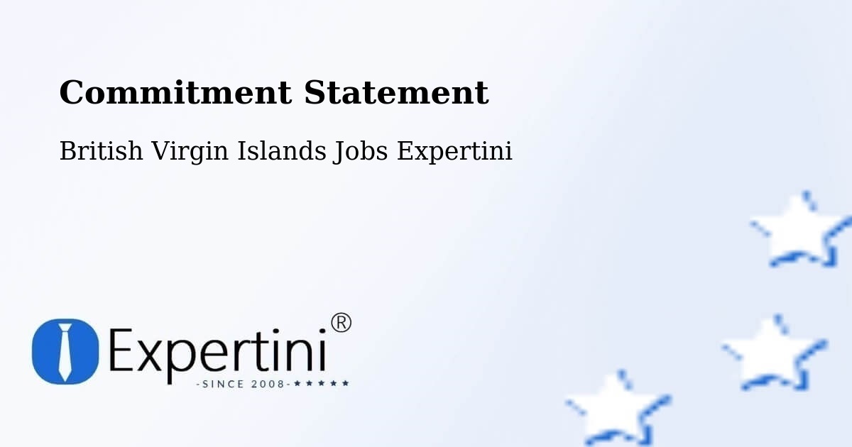 Corporate Commitment – British Virgin Islands - British Virgin Islands Jobs Expertini