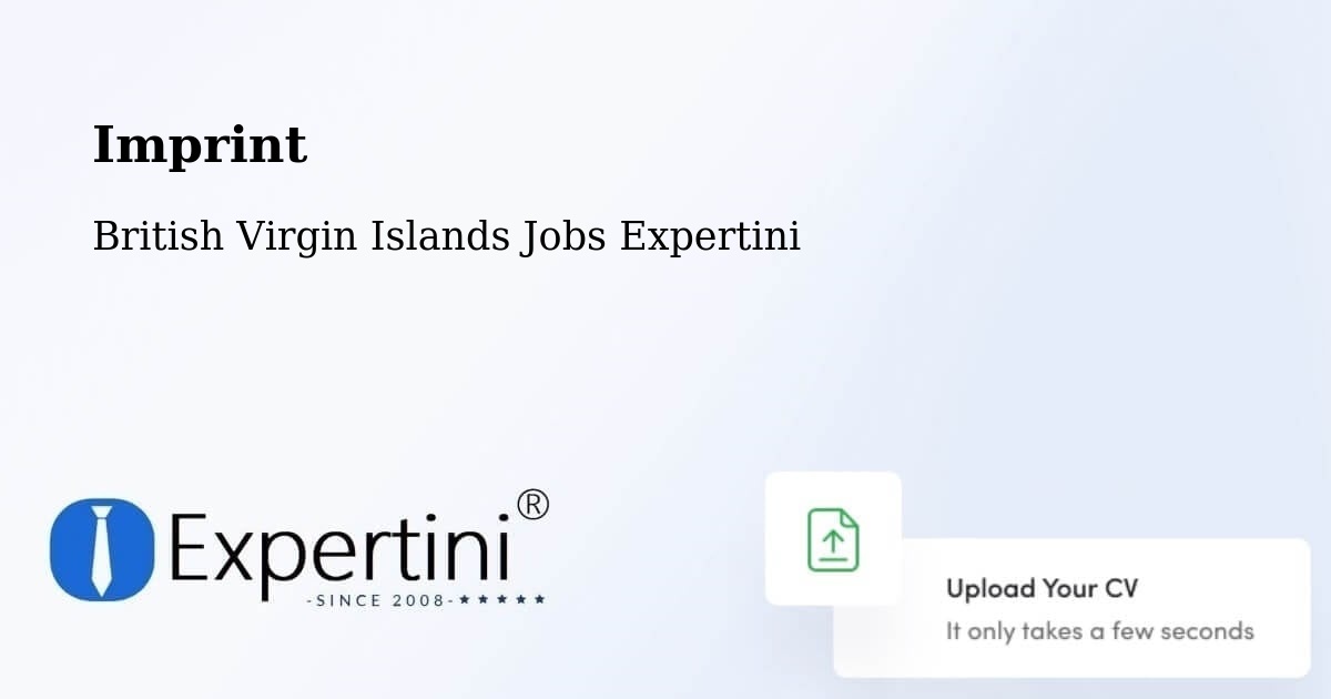 Imprint - British Virgin Islands Jobs Expertini
