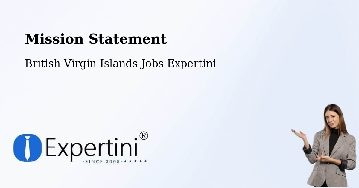 Mission Statement - British Virgin Islands Jobs Expertini